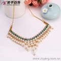 42016 Joyas hermosas del collar de perlas, el último diseño de joyas de perlas, diseño de collar de cuentas